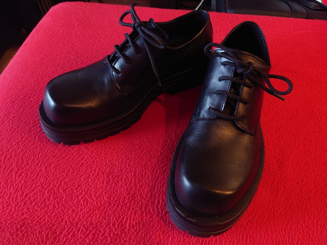 ZARA チャンキーレザーシューズ LIMITED EDITION - メルカリ