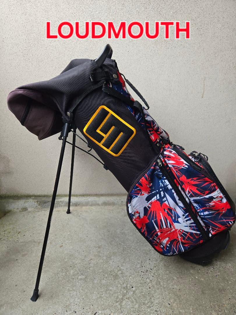 LOUDMOUTH　ラウドマウス　軽量スタンドキャディバッグ 楽天市場】【オリジナル柄】ラウドマウス 超軽量 スタンド キャディ