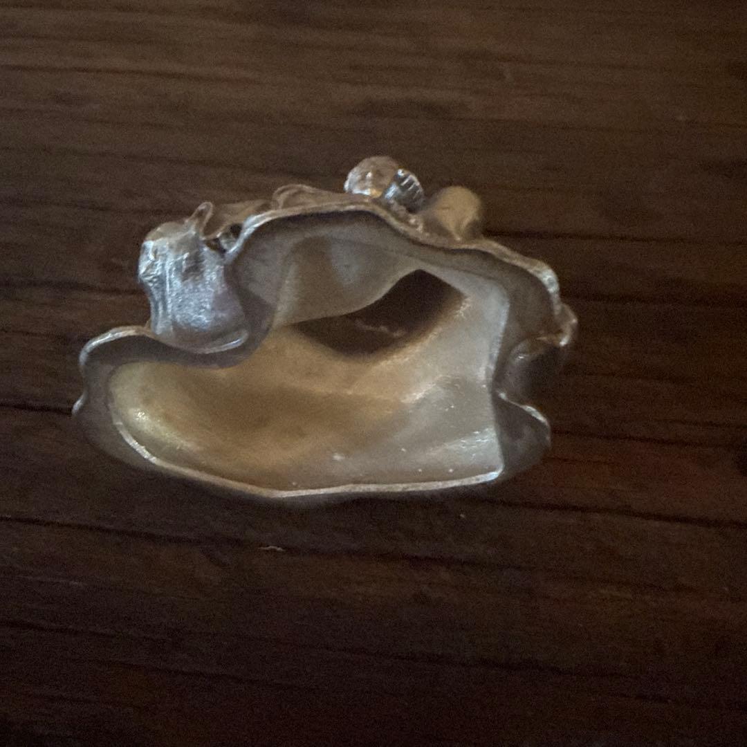 高村光雲作 銀製 岩上観音像 置物 - メルカリ