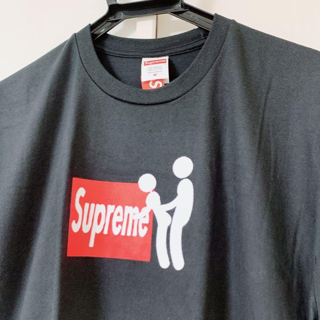 M 黒 シュプリーム スティック Tシャツ Supreme Stick Tee - メルカリ