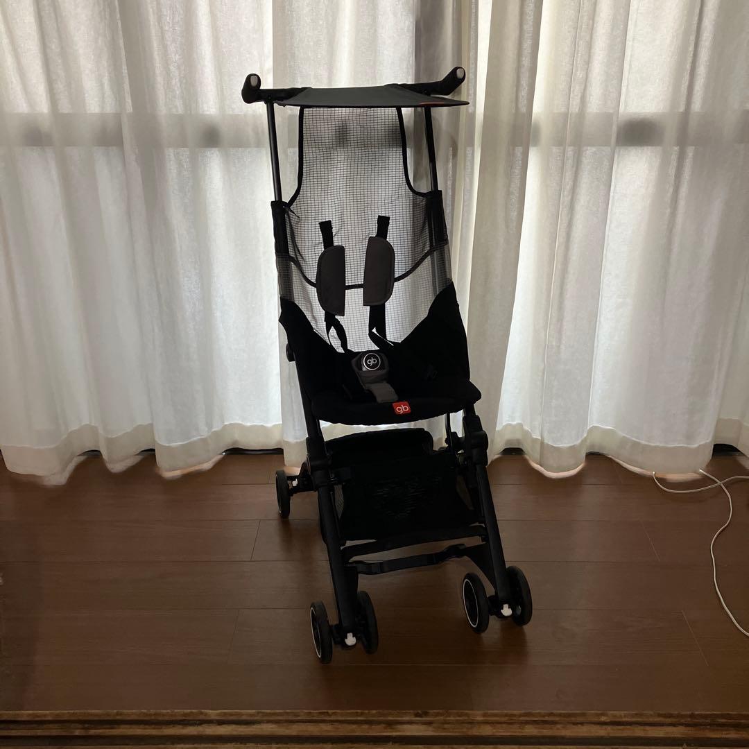 ベビーカー・バギー GB POKIT AIR ALL-TERRAIN VELVET BLACK Amazon.com : gb Pockit+ All-Terrain, Ultra Compact Lightweight