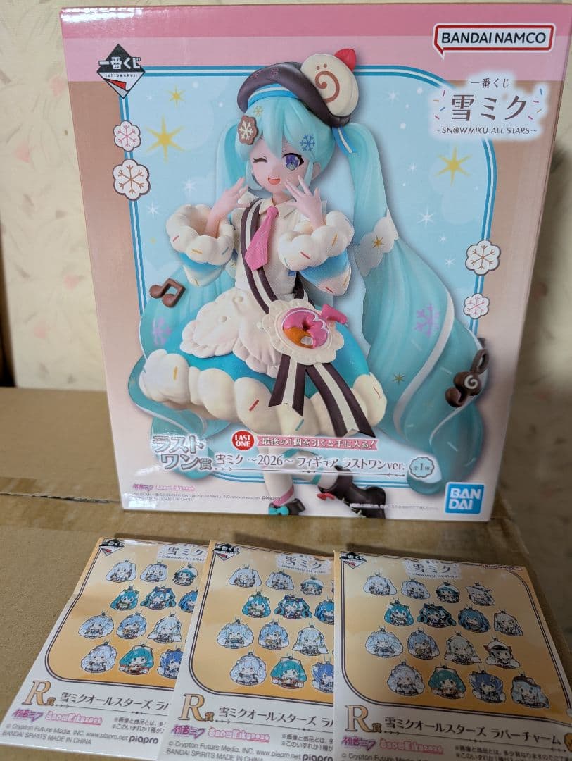 l*f様 一番くじ雪ミク　ラストワン賞雪ミク〜2026〜フィギュアラストワンve 一番くじ 雪ミク ラストワン賞 2026 フィギュア ラストワンver. - メルカリ