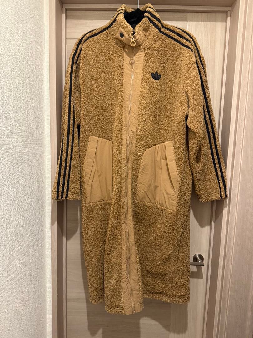 ◼️未使用品◼️adidas originals ボアロングコート L ジェニ着用