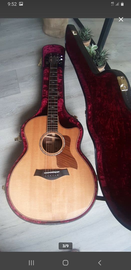 Taylor 814ce アコースティックギター ハードケース付 Builder's Edition 814ce BlacktopIndian Rosewood
