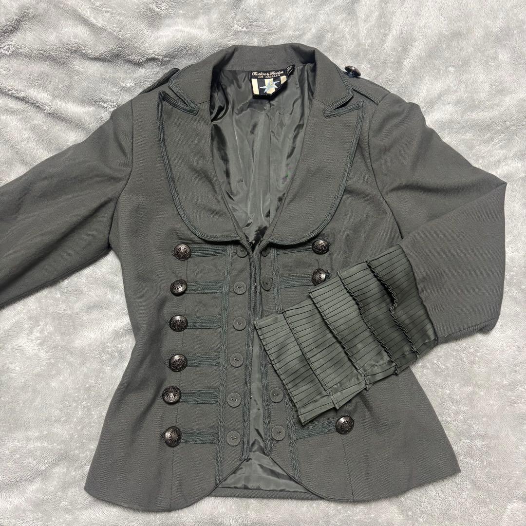 ナポレオンジャケット フォーマルジャケット ボタン 黒 y2k archives