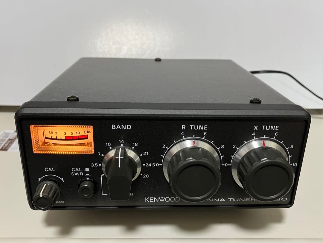 KENWOOD ANTENNA TUNER AT-130 動作確認 150W - メルカリ