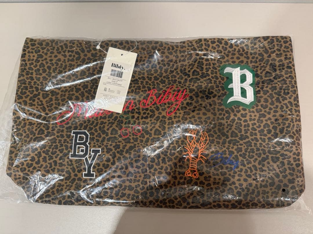ビビィ MAISON BIBIY. LEOPARD TOTEヒョウ柄トートバッグ - メルカリ