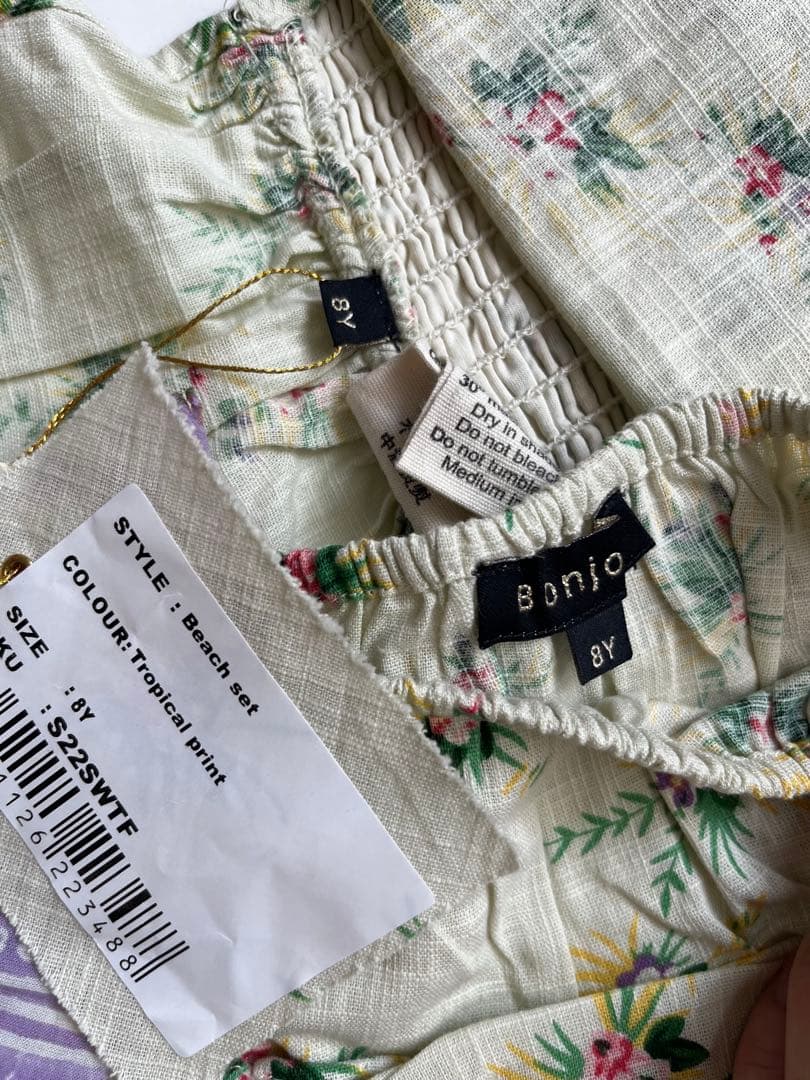 水着・水泳用品 bonjour diary swim sets 8Y