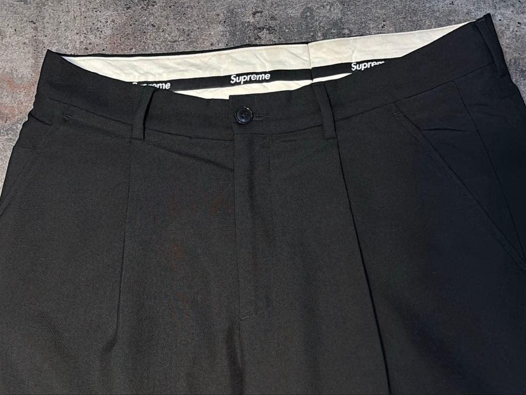 美品】Supreme Pleated Trouser 21AW 30インチ - メルカリ