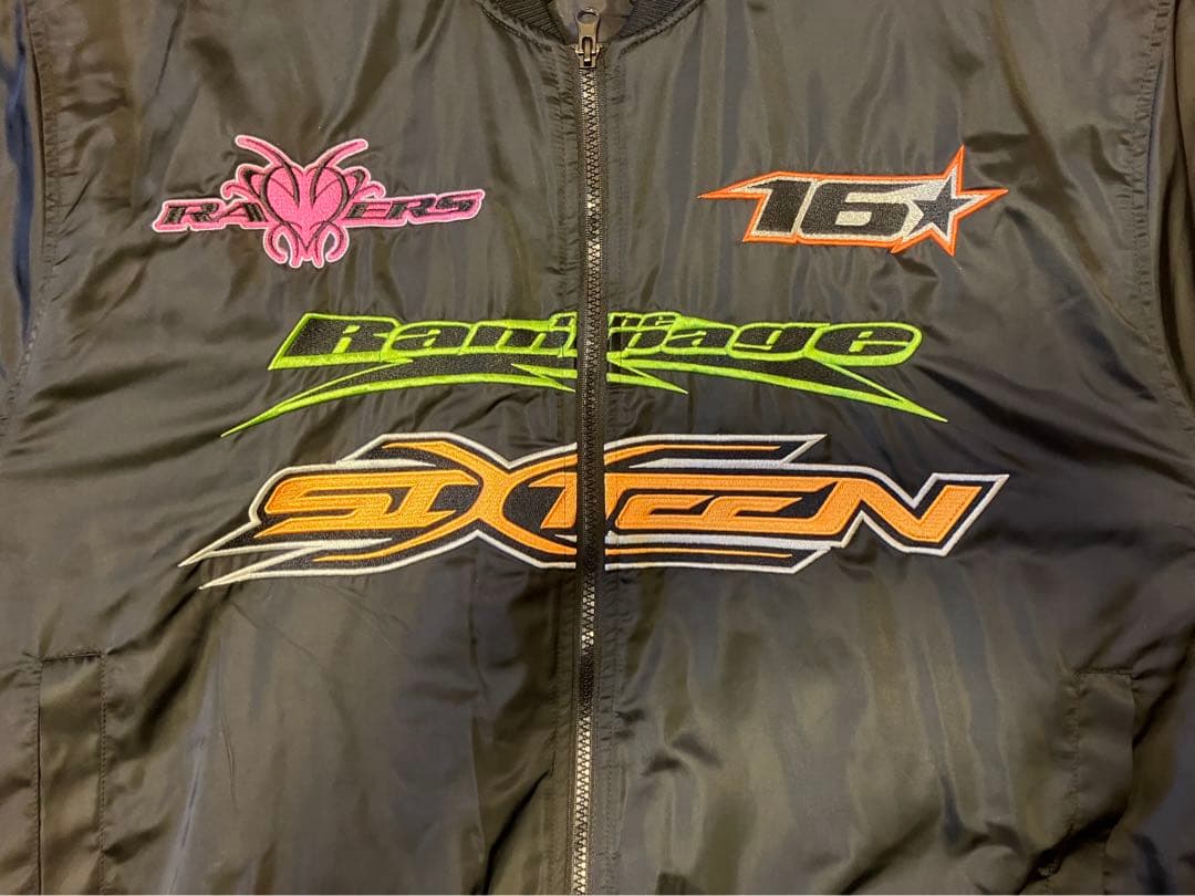 RAMPAGE 16boosterz ワッペンジャケット - メルカリ