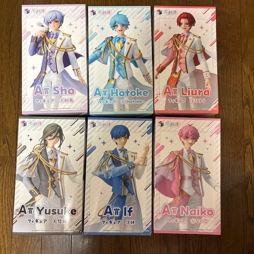 いれいす 一番くじ フィギュア 6種 コンプリート ラスト賞 アクリルミラー いれいす 一番くじ フィギュア 6種 コンプリート ラスト賞 アクリル