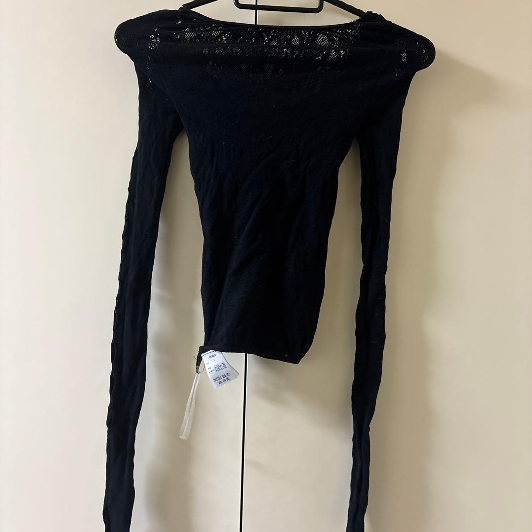 theredthread 黒長袖トップス - メルカリ