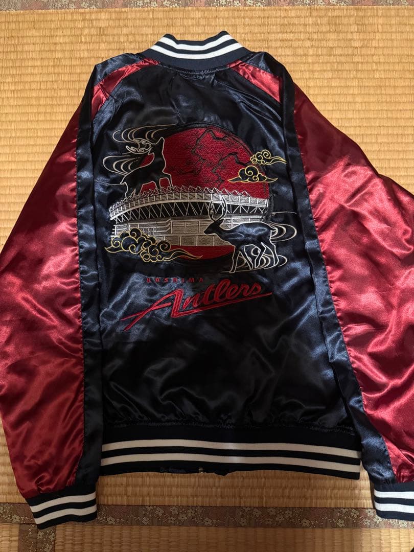 鹿島アントラーズ スカジャン Lサイズ - メルカリ