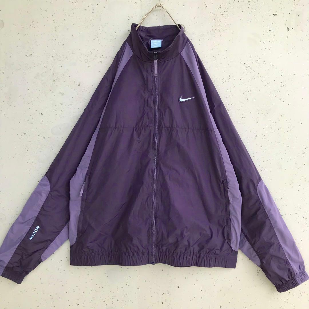 あ様】 nike nocta ナイロンジャケット ノクタ XL 紫 - メルカリ