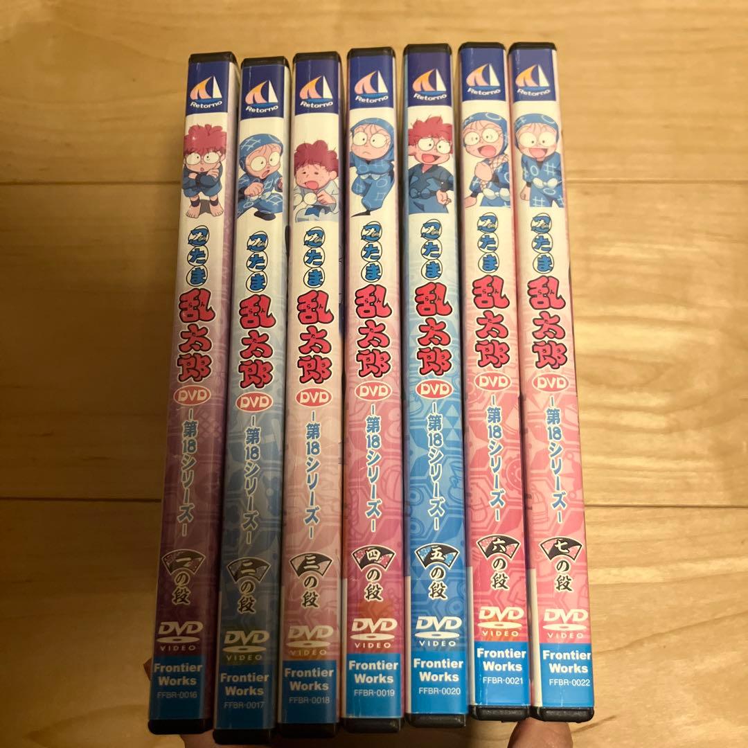 忍たま乱太郎 DVD 第18シリーズ 全7巻セット コンプリートセット 18期
