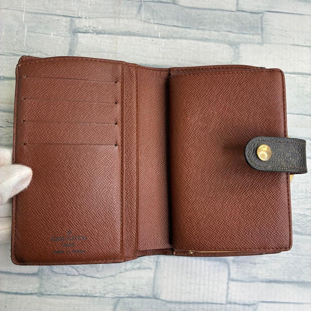 極美品 50 ルイヴィトン モノグラム がま口 二つ折り財布 xg3 - メルカリ