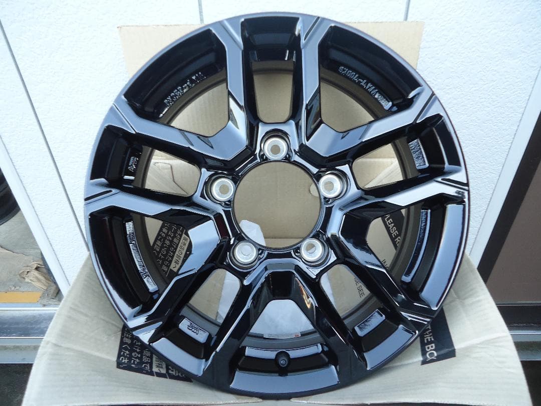 送料込☆ベアロックバイソン☆16×5.5J+22☆139.7 5H☆ジムニー