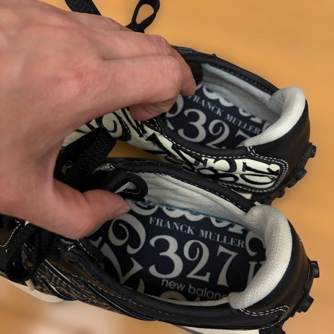 美品 new balance フランクミューラー 27.5cm ブラック