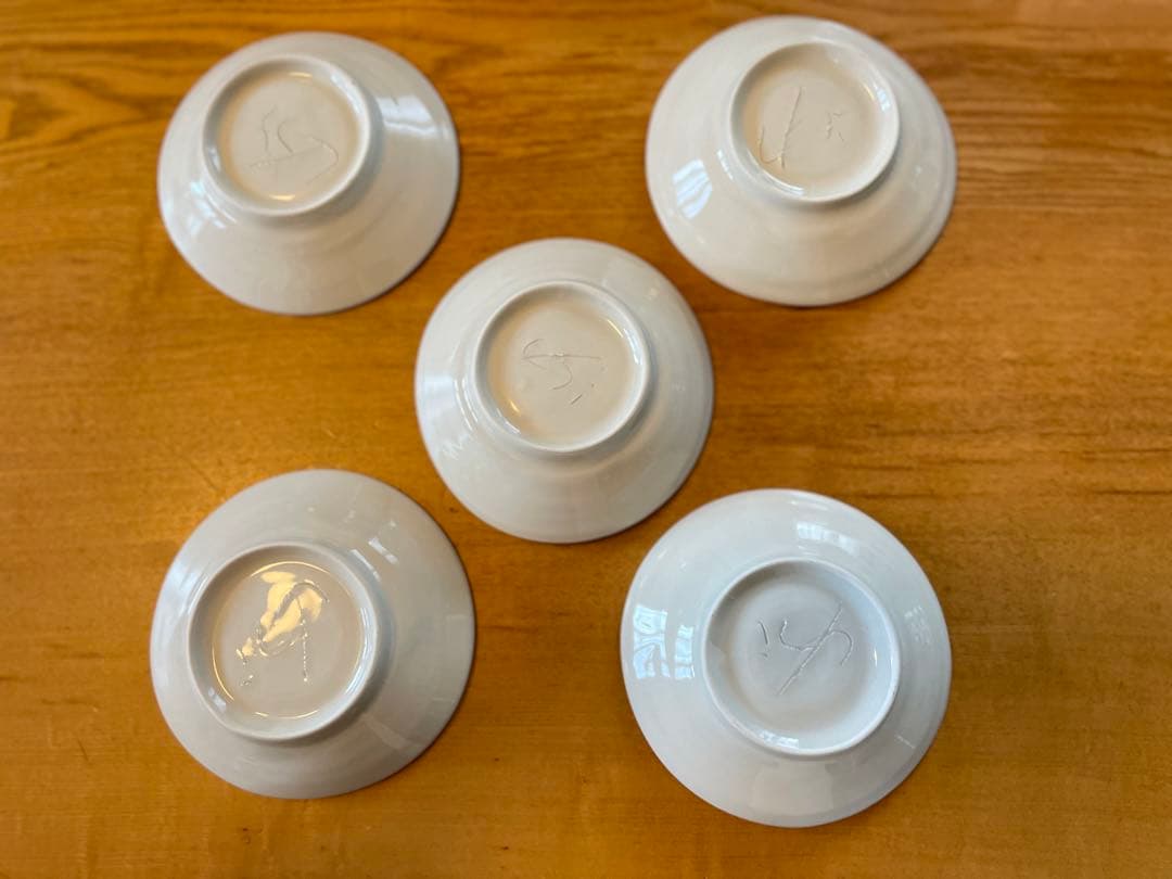 陶芸作家 吉川千香子 青白磁 皿 プレート 鳥