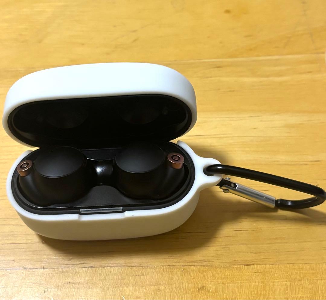 最強 【バッテリー新品】SONY WF-1000XM4 シリコンケース付き 最強