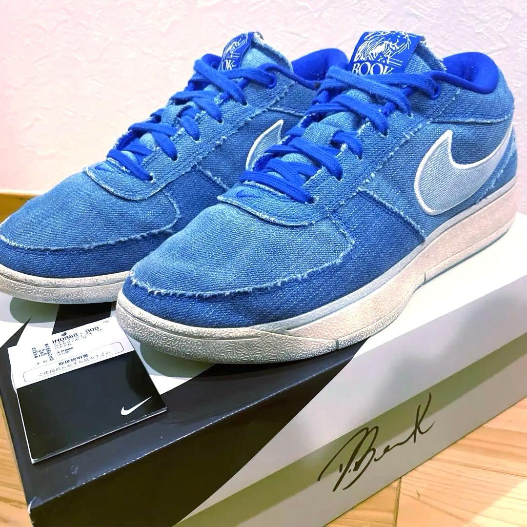 希少 NIKE BOOK1 Blue Blood denim - メルカリ