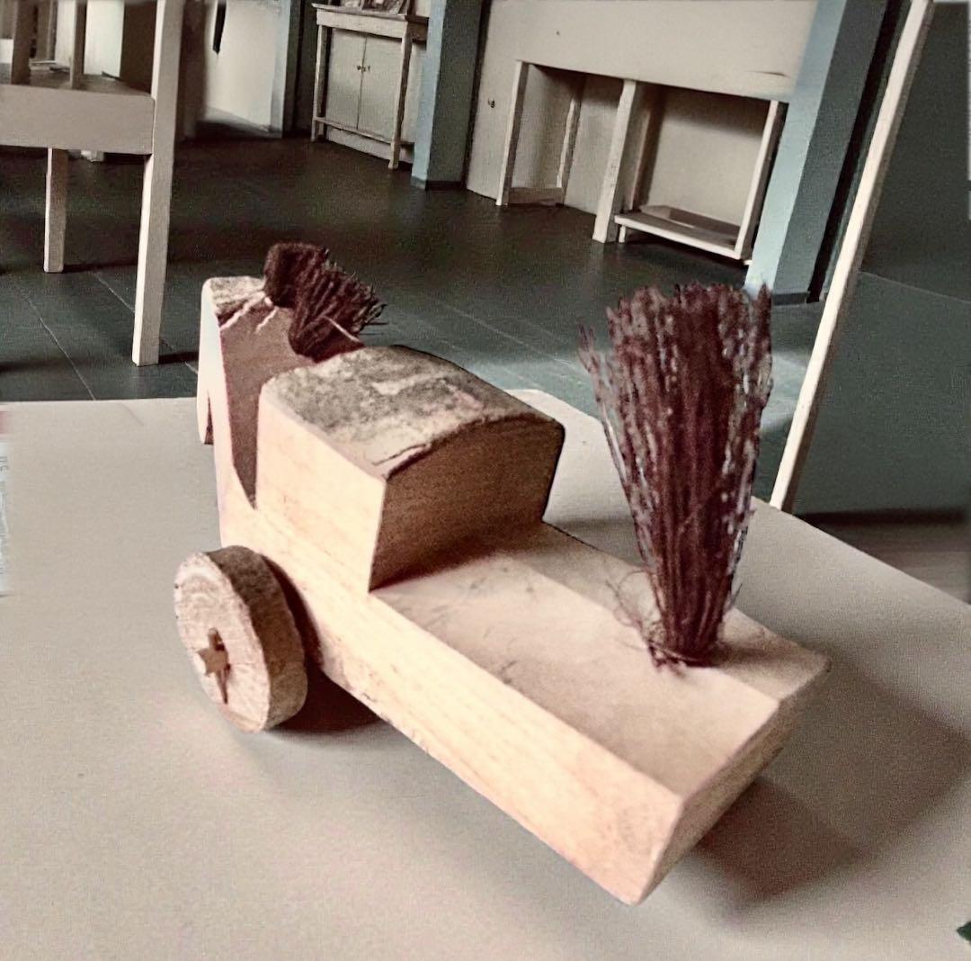 大分県廃絶郷土玩具 北山田のきじ馬②中山利市 午年飾り バーナード