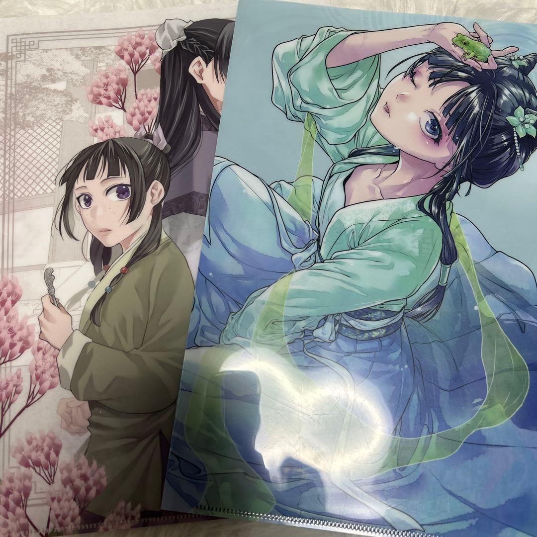 薬屋のひとりごと アニメイト特典 猫猫 壬氏 クリアファイル - メルカリ