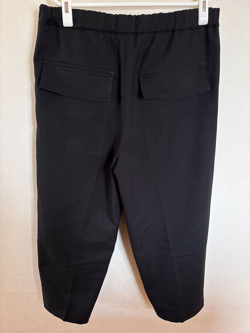 JIL SANDER ジルサンダー センタープレス スラックス ギャバジン