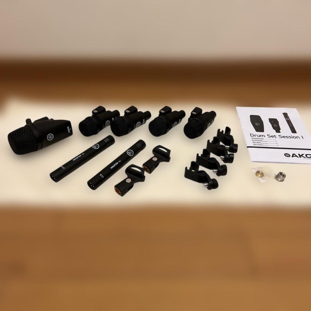 AKG アーカーゲー DRUMSET SESSION I ドラムマイクセット - メルカリ