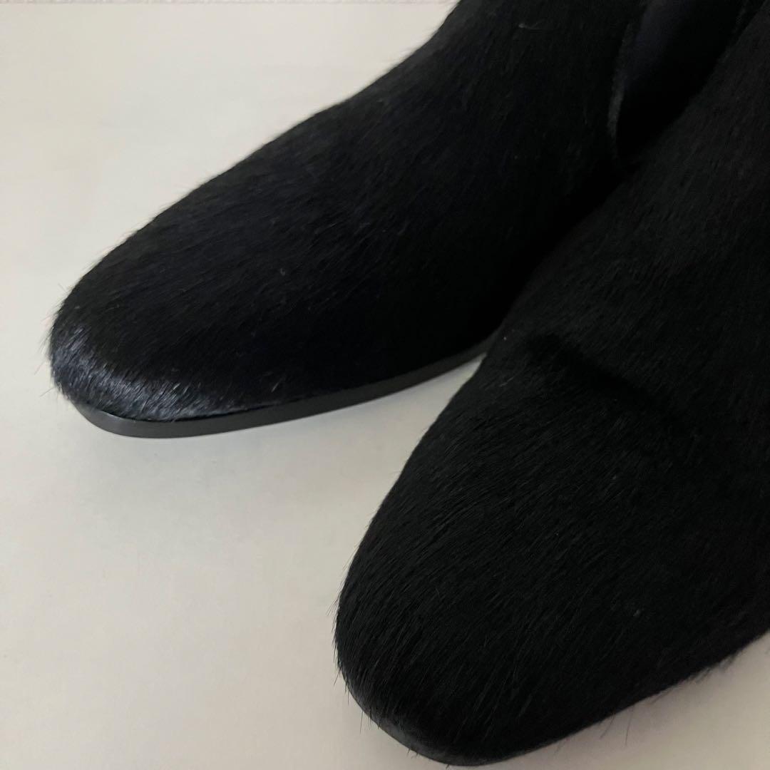 lad musician ハラコ レザーブーツ 美品 アーカイブ archive - メルカリ