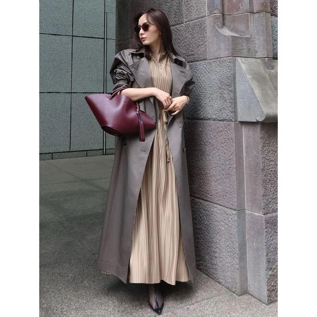 【美品】anuans アニュアンス 3wayトレンチコート チャコールグレー アニュアンス anuans 3wayトレンチコート （CHARCOALGREY