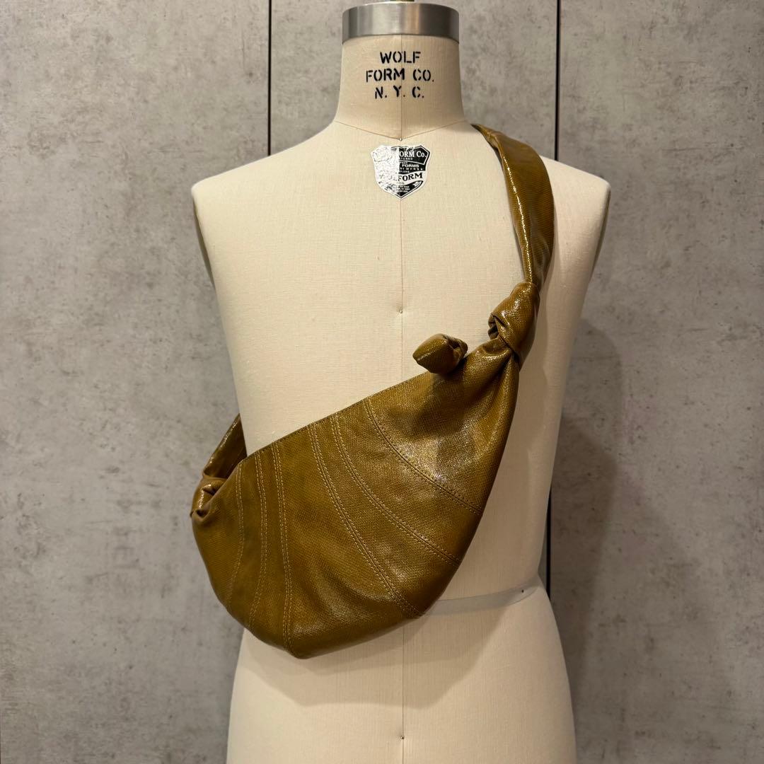 LEMAIRE ルメール クロワッサンバッグ S コーテッドコットンキャンバス