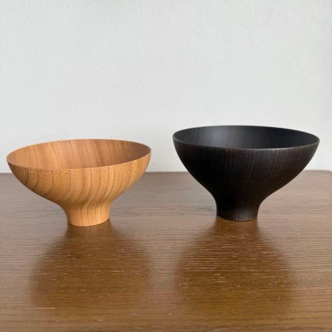 我戸幹男商店　木椀　汁椀　AEKA 2つセット 我戸幹男商店｜汁椀 日本の器［お椀・天然木製・日本製］ - 暮らしの