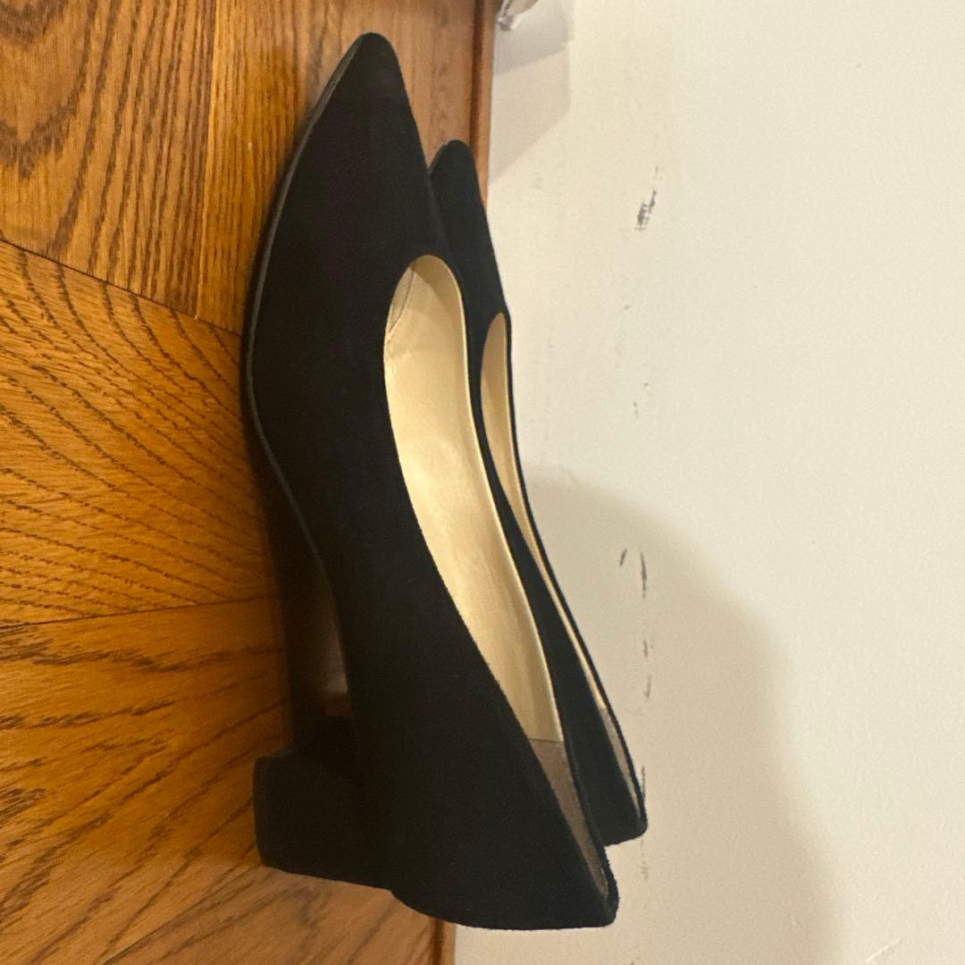 Odette e Odile ブラック ハイヒール 24.5cm