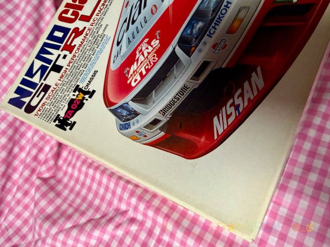 未組み立て☆タミヤ◇ニスモ・クラリオンGT-RLM TA02Wシャーシ 1/10