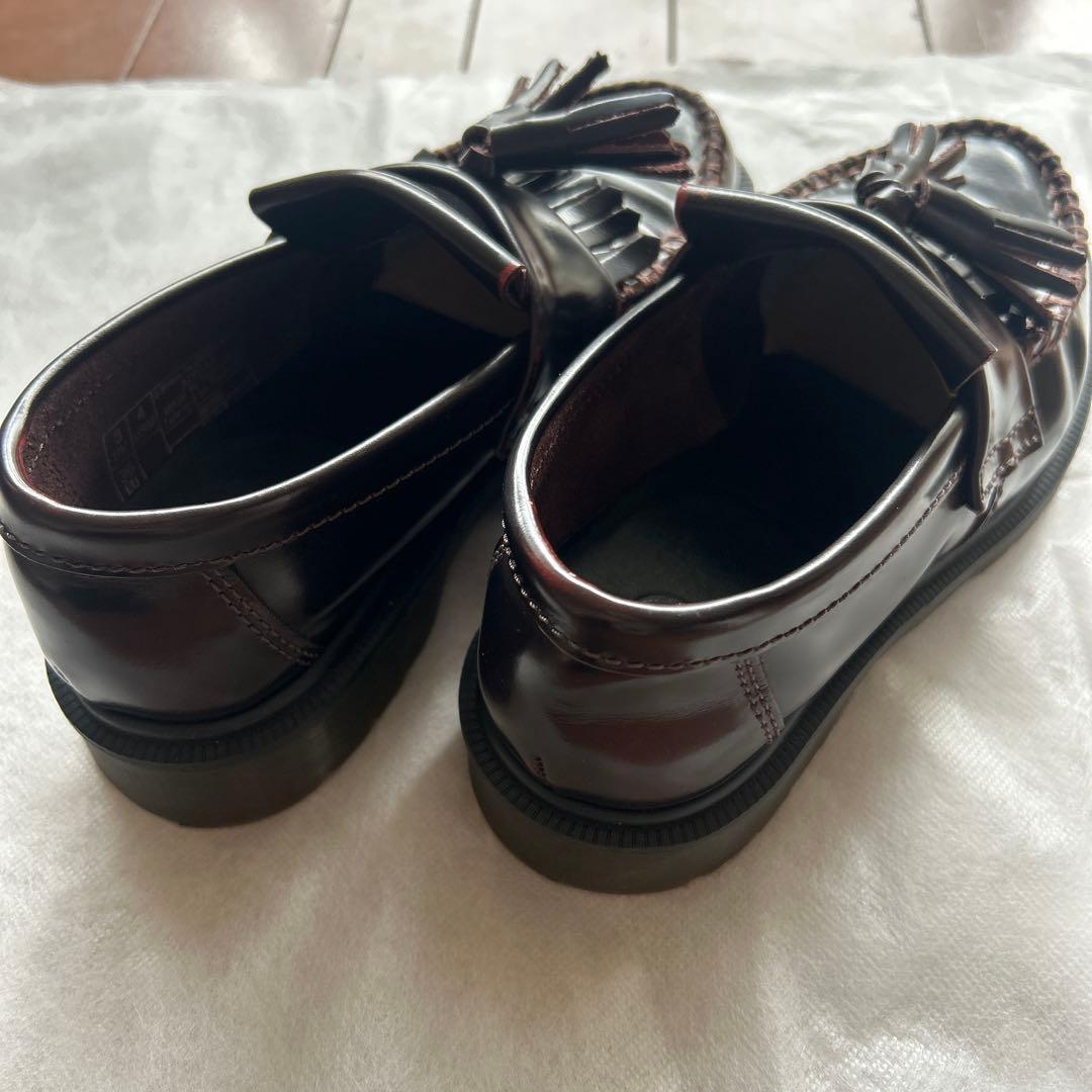 千*ン様 Dr Martens こげ茶色 タッセル付きローファー