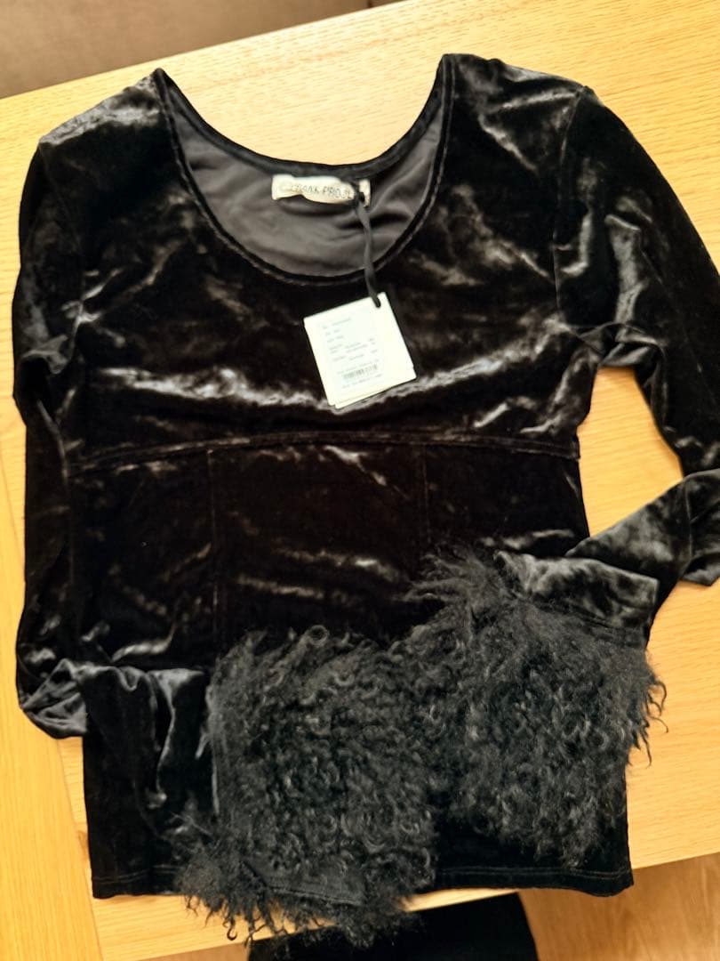 PRANK PROJECT ファースリーブベロアトップ - メルカリ
