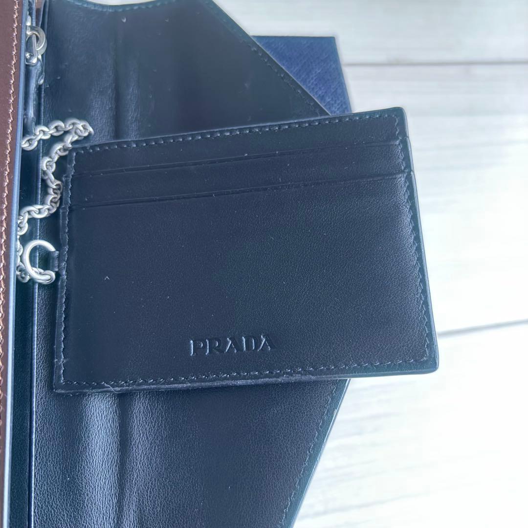 PRADA 長財布 レザー 1MH037 2B07 F0770 - メルカリ