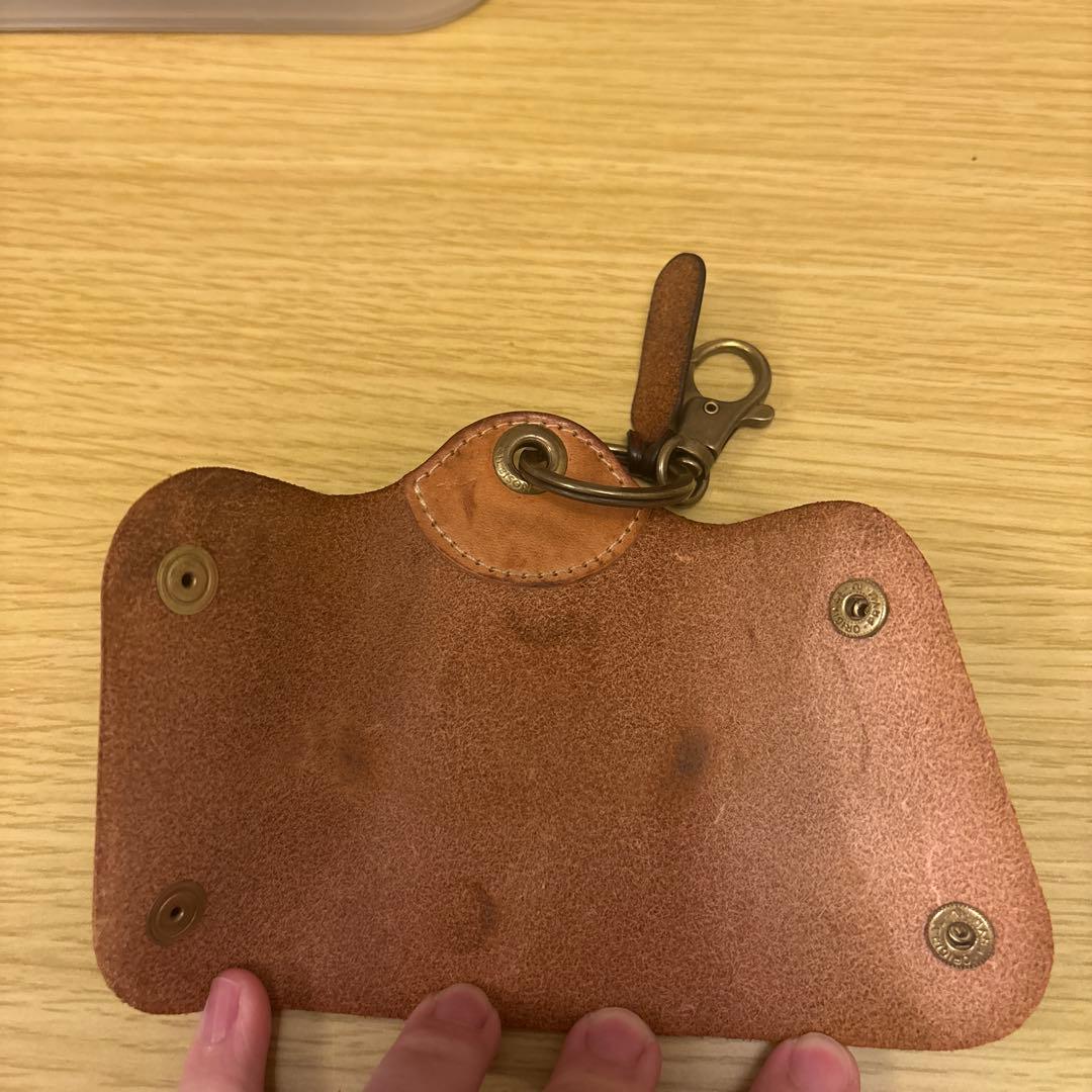 IL BISONTE レザー キーケース ブラウン - メルカリ
