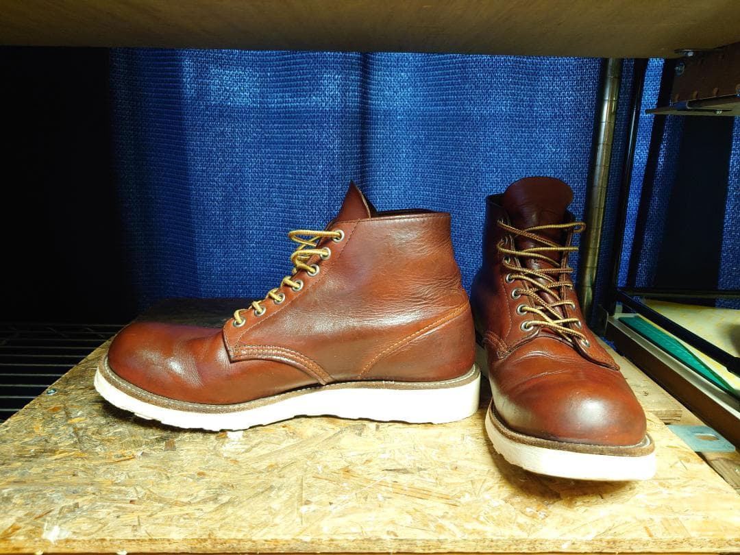 RED WING レッド ウィング 8166 サイド羽刻印 8.5D 08年製