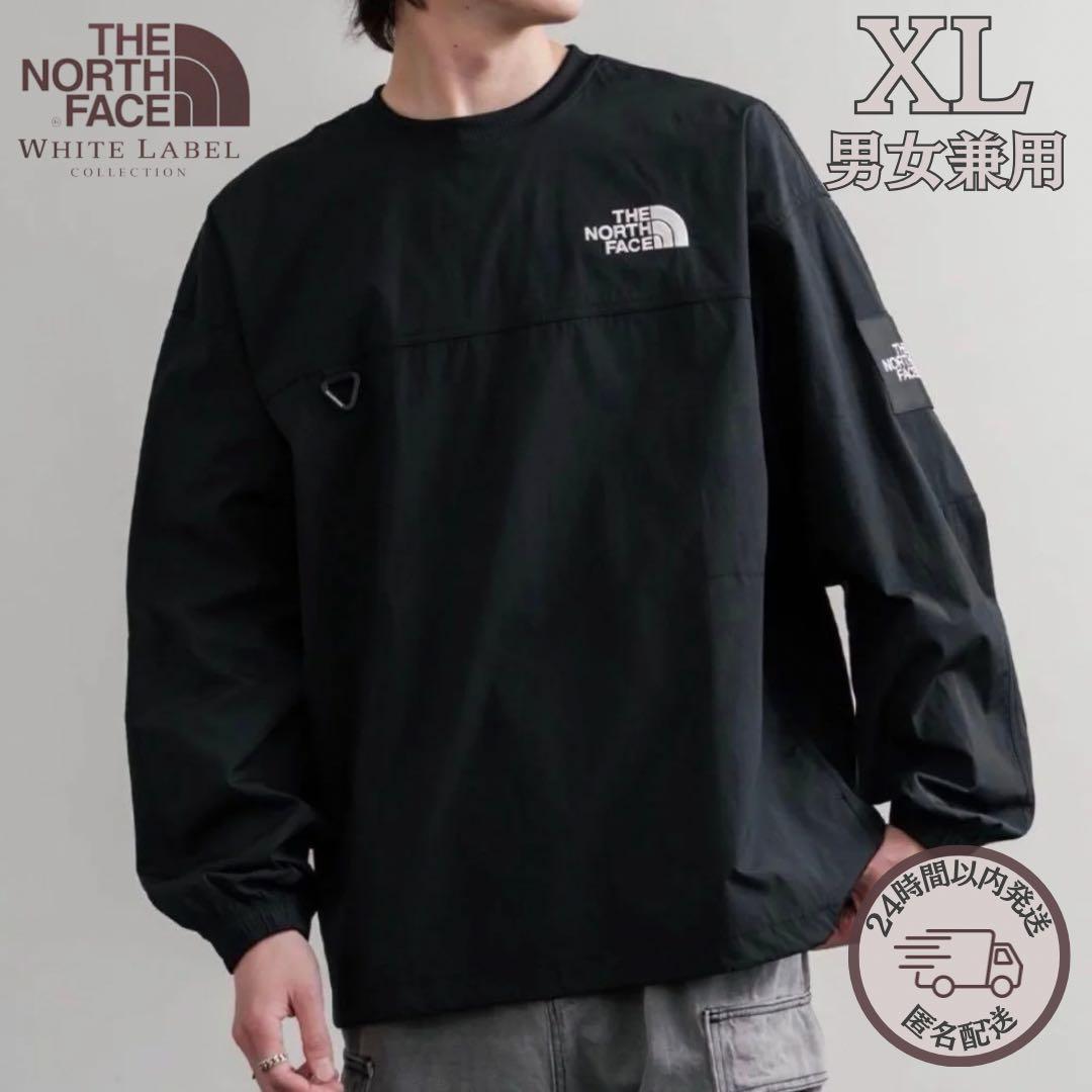 新品】韓国限定 ノースフェイス XLサイズ アルバニークルーネック 黒