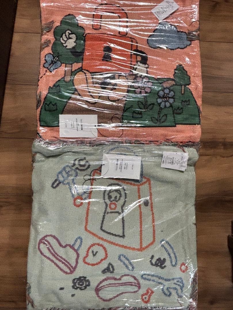 vaultroom クッション2種類セット フラッフィーソファ バルーン2P ニットカバーセット – hanalolo