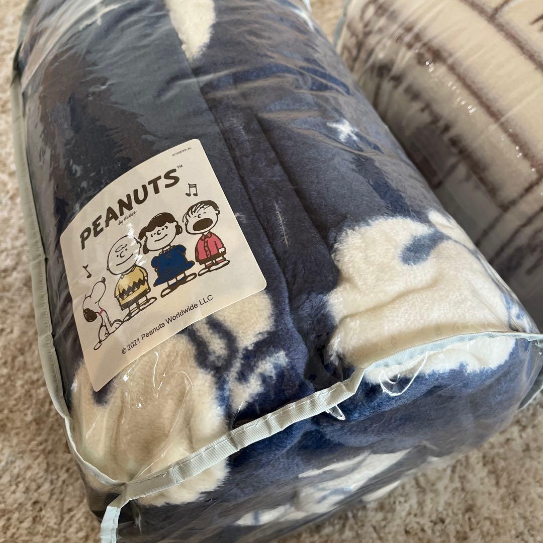 ユニクロ ヒートテック毛布 ダブル スヌーピー 2点セット - メルカリ