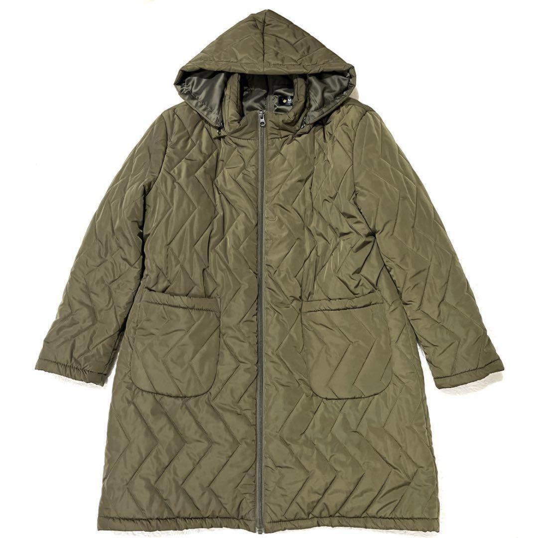 Milk tea ステラ4way中綿ロングママコート おんぶ 抱っこ ダッカー付