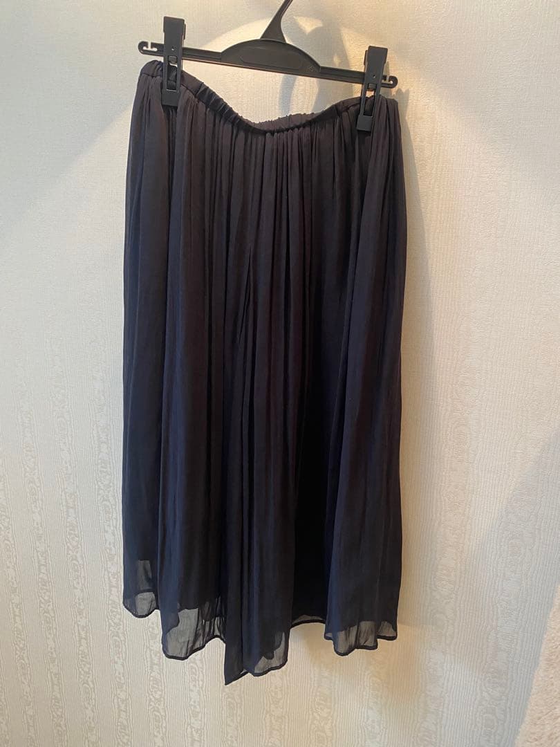 ビアズリー　シワシフォンギャザーパンツ ビアズリー BEARDSLEY NEWシワシフォンギャザーパンツ （brown