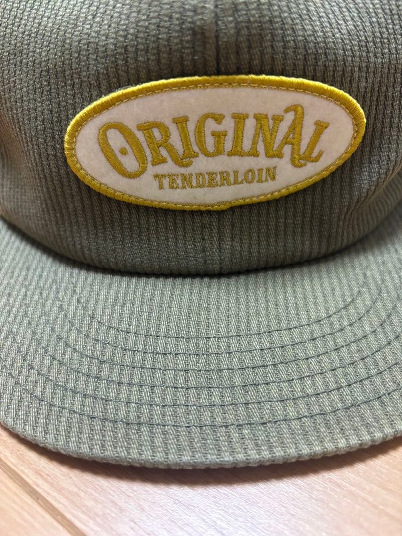 TENDERLOIN オリーブ コーデュロイ キャップ