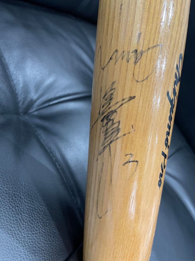 清原 和博 実使用 バット 直筆 サイン 西武 ライオンズ 巨人