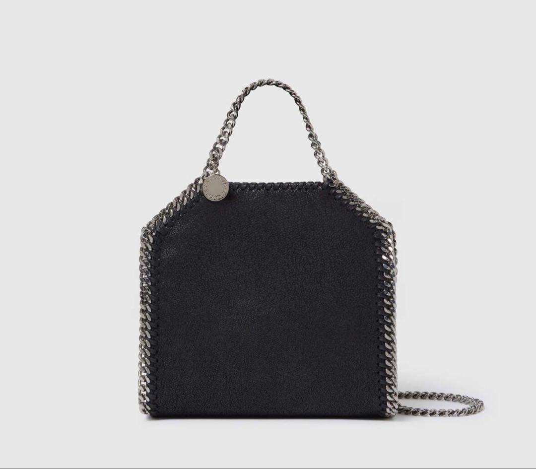 極美品【Stella McCartney】ファラベラタイニートートバッグブラック Falabella Forever