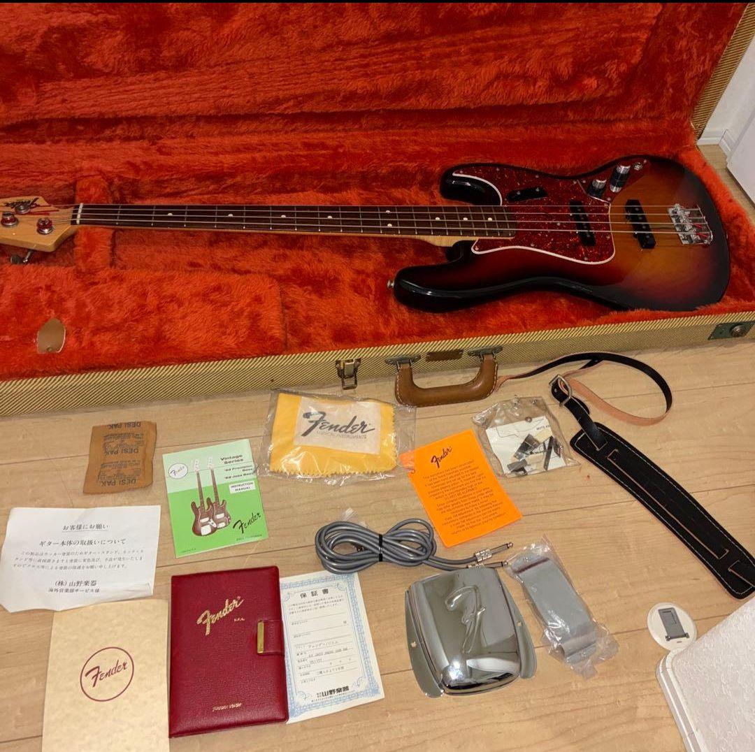 ベース Fender U.S.Vintage '62 Jazz Bass USA