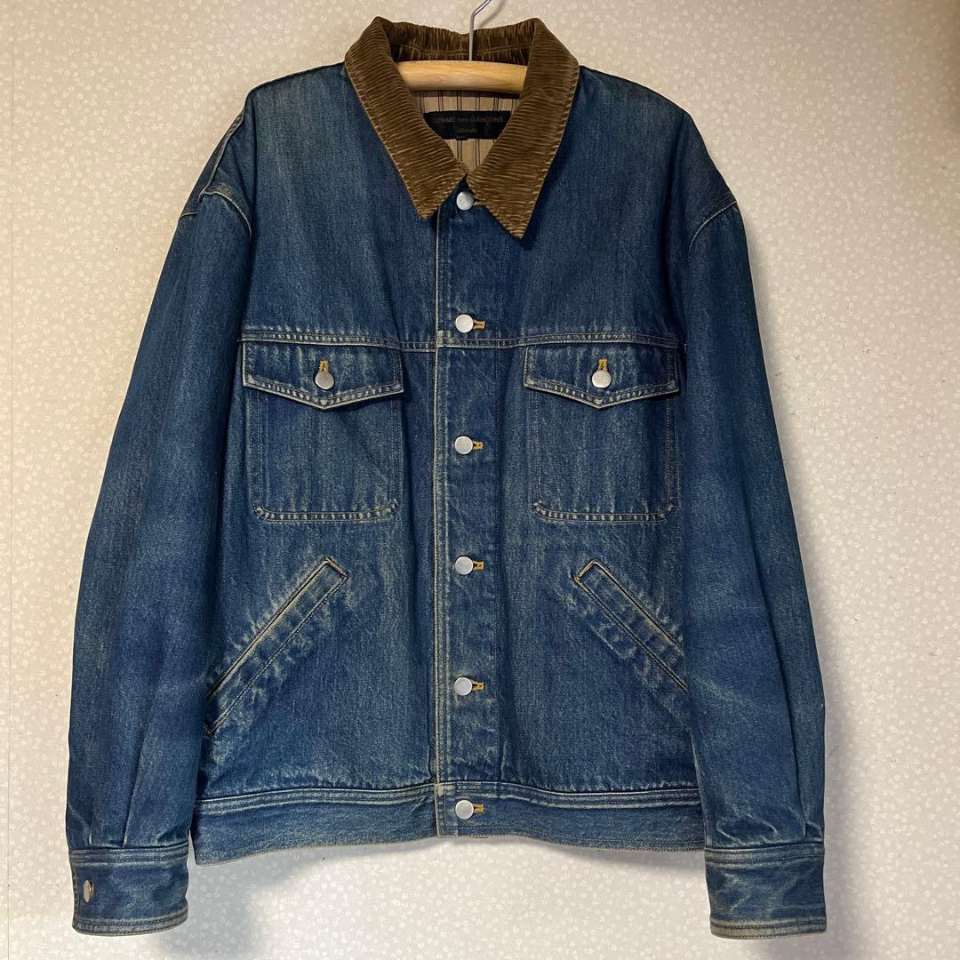 希少 田中オム】90s コムデギャルソン デニムジャケット アーカイブ M